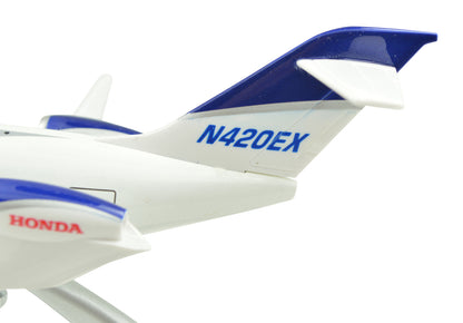 1:72 HondaJet Metal Commercial Aircraft Jet Airplane Model Diecast Plane Blue