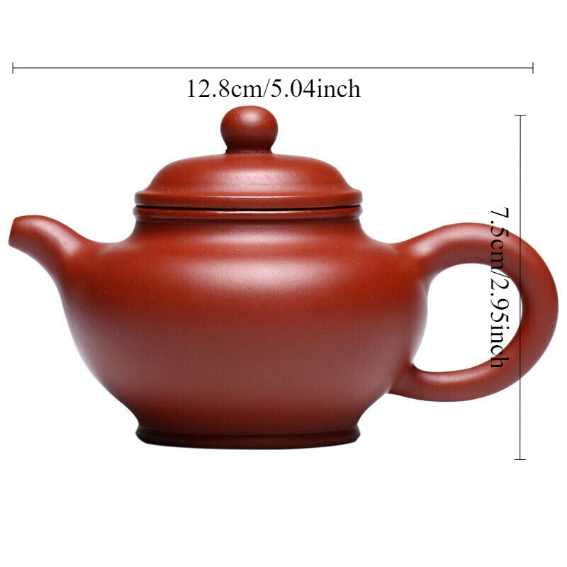 180ml true yixing zisha tea pot dahongpao clay marked original ore kungfu teapot