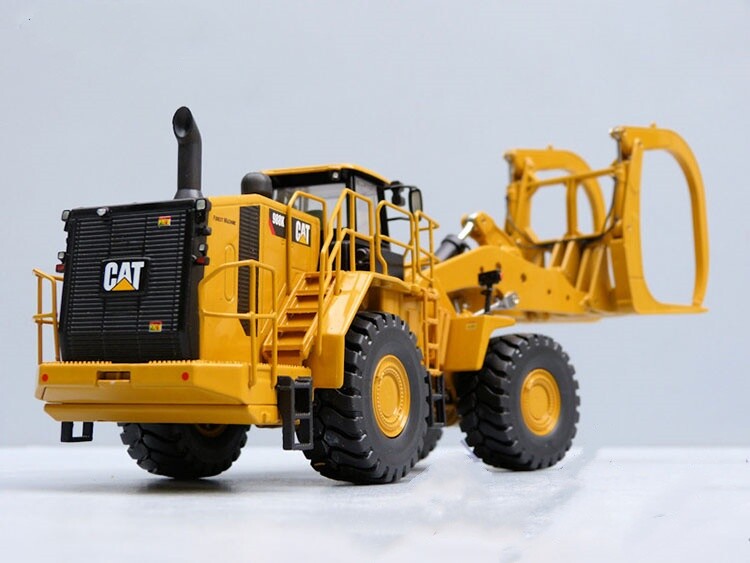 1:50 Tonkin TR10011 CAT988K Wheel Loader Forklift Grapple Machine Diecast Model