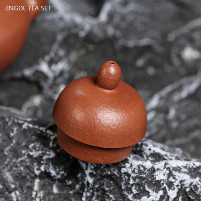 160ml Purple Clay Teapot Filter Teapot Tea Infuser Handmade Beauty Teaware set