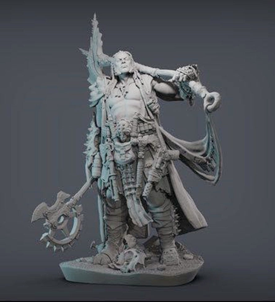 1/24 resin figure model kit Fantasy Warrior DONOVAN Unassembled Unpainted