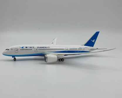 29CM 1:200 Hogan Xiamenair Boeing 787-8 Airplane ABS Plastic Aircraft Model