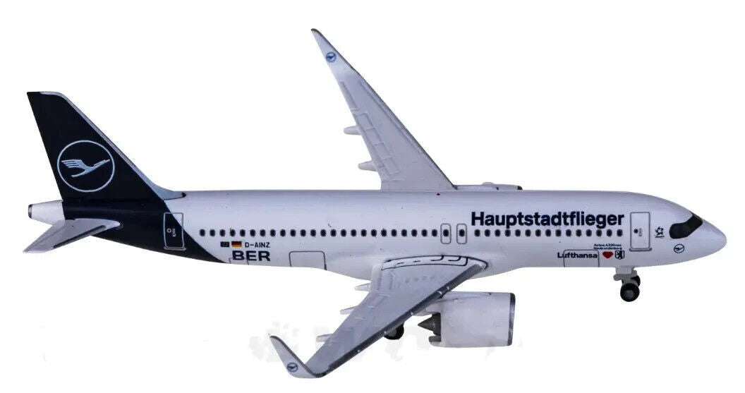 1:500 Herpa Lufthansa AIRBUS A320neo Passenger Airplane Diecast Aircraft Model