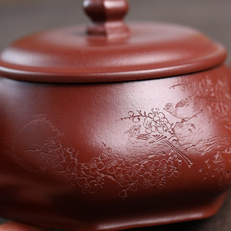 Chinese Tea Pot Original Ore Real Yixing Zisha Purple Clay Master Pot Marked New
