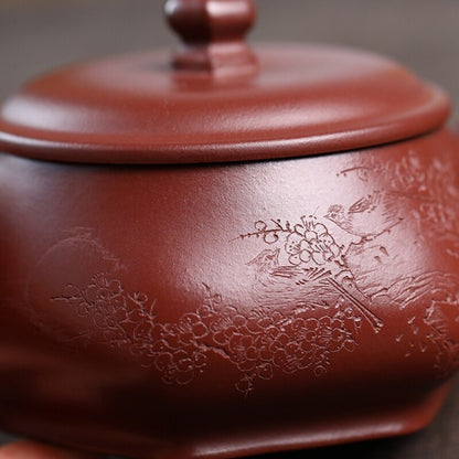 Chinese Tea Pot Original Ore Real Yixing Zisha Purple Clay Master Pot Marked New