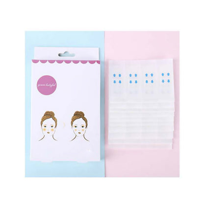 Breathable 40PCS Fast V-Shape Face Lifting Tape Stickers Make-Up Face Lift Tool,