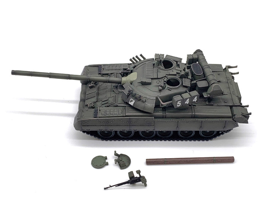 1:72 ARTISAN T-80U 544# Main Battle Tank Plastic Diecast Military Armor Model