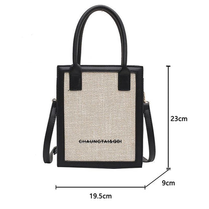 Tote Bag Summer Trend Brand Shoulder Bag Synthetic Leather Crossbody Bag Handbag