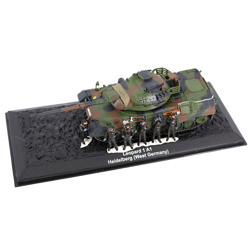 1/72 Armored Tank 6 Soldiers Finished Painted Resin Static Model /Without Tank