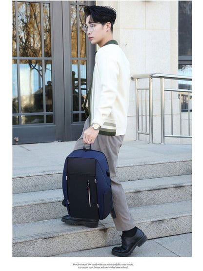 Business Men's Backpack Women Women's Backbags Students Female Schoolbags