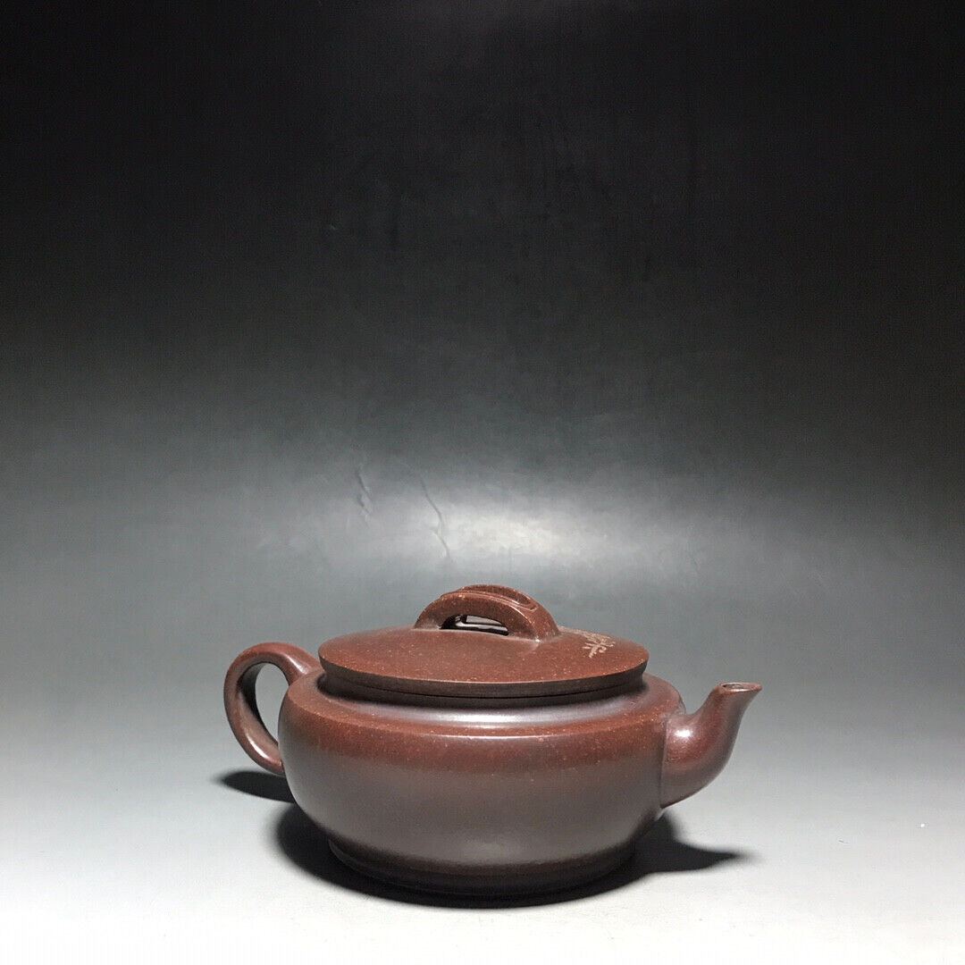 Chinese Yixing Zisha Clay Handmade Exquisite Teapot（梅香汉瓦 底款：汪寅仙）