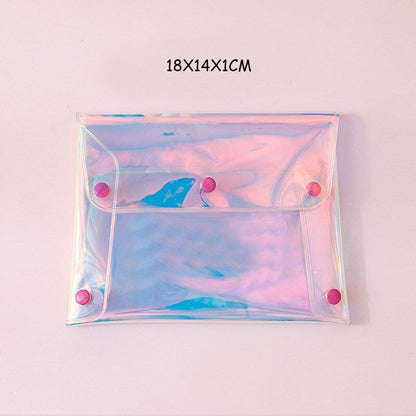 Transparent Cosmetic Bag Women Makeup Storage Clear Organize Multifunction Purse