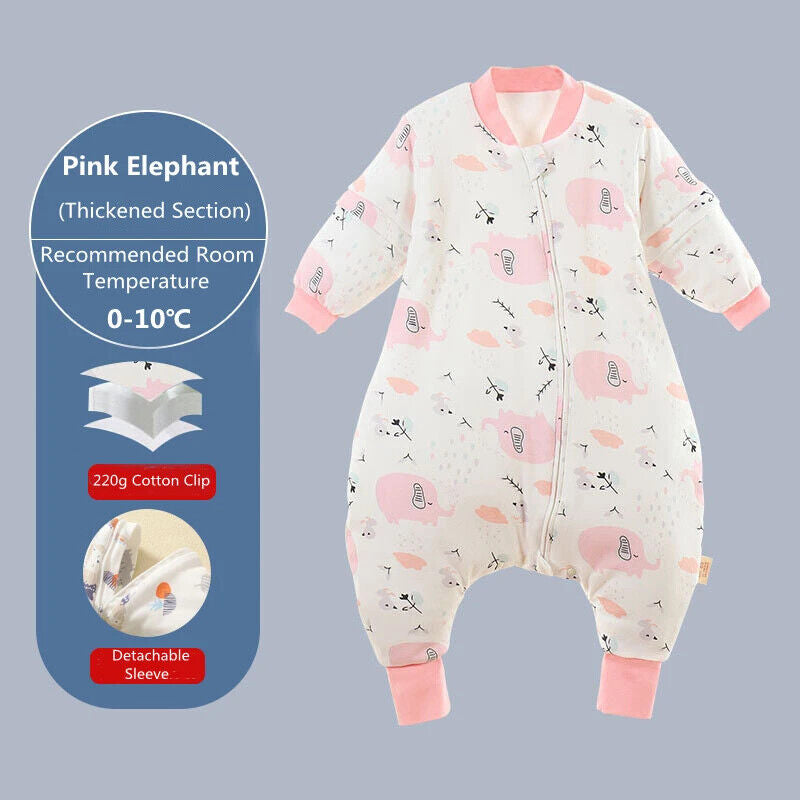 Baby Sleeping Bag Children Pajamas Infantil Sack Kids Sleepwear Bedding Jumpsuit