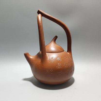 Vintage Chinese Yixing Purple Clay Teapot Zisha Ceremony Fashion Gift Teaware