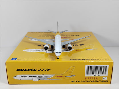 1:400 JC Wings SOUTHERN AIR BOEING B777-200F Passenger Airplane Diecast Model