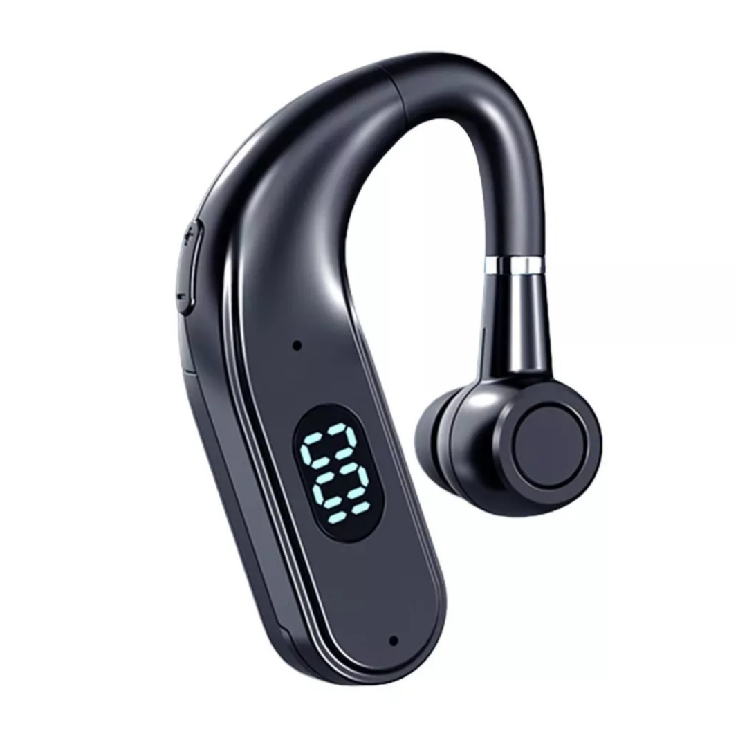Bluetooth 5.2 Earpiece Wireless Headset Driving Trucker Earbuds Noise Cancelling