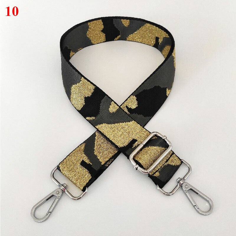 Camouflage Print Bag Shoulder Strap Handbag Replacement Adjustable Belt Handle