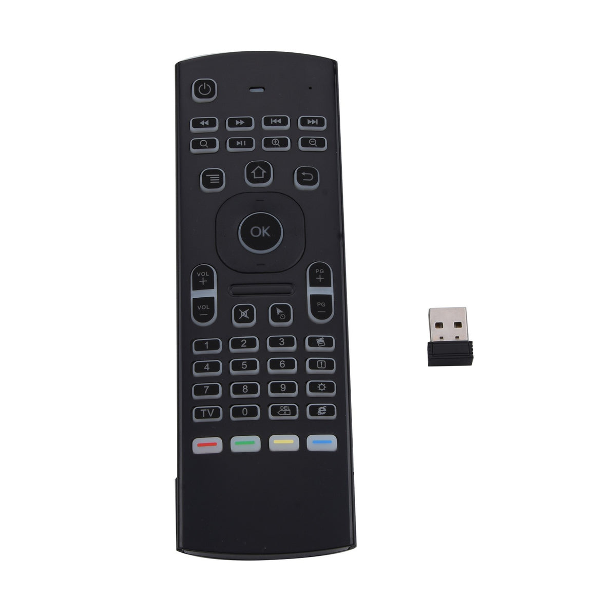 Remote Control MX3 Backlight Air Mouse 2.4G RF Keyboard For KODI TV BOX PC I