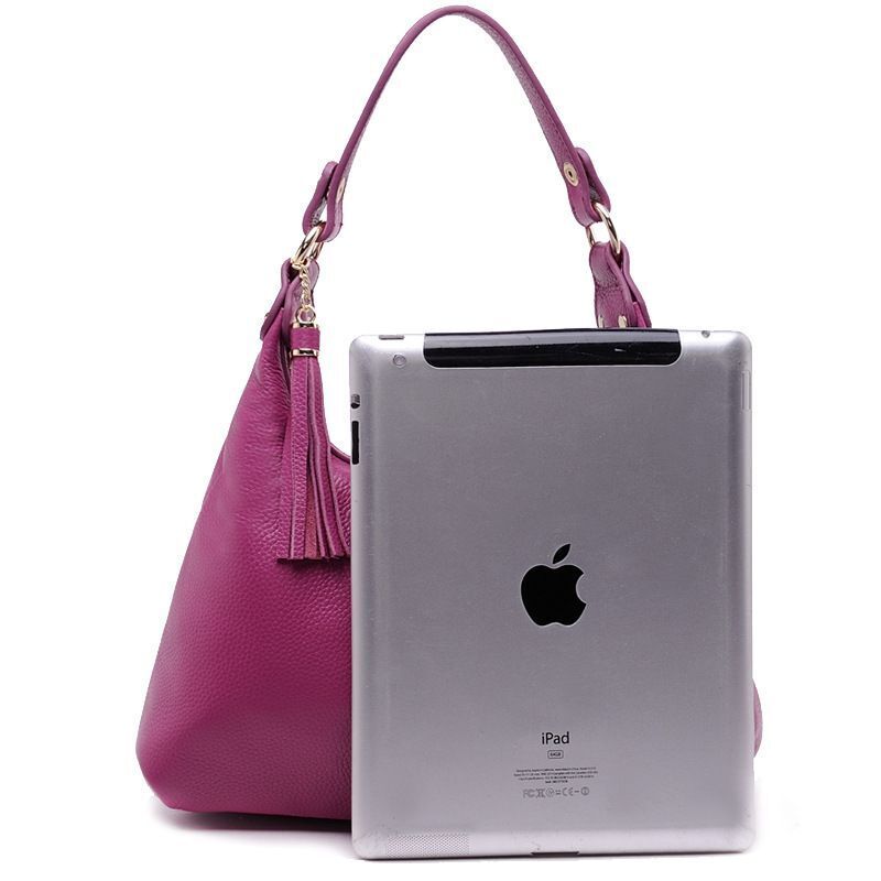 Luxury Handbags Genuine Leather Messenger Bags Tassel Crossbody Bag 29*8*27 CM