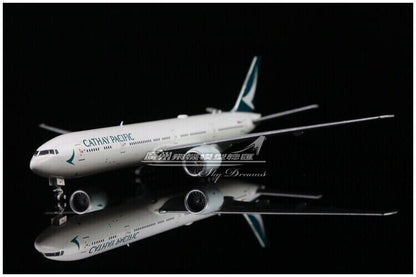 1:400 JC Wings CATHAY PACIFIC BOEING 777-300ER Passenger Airplane Diecast Model