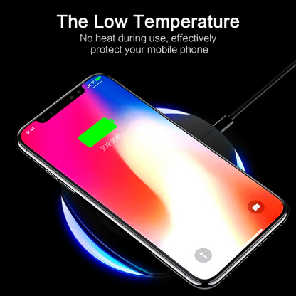 Muelle de Carga Rapida Inalámbrica Cargador LED para la carga de Teléfono Cell