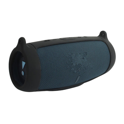 Black Bluetooth Speaker Silicone Cover Cushion With Strap For JBL Charge 5 w