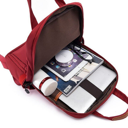 Fashion Traveling Backpack Large School Laptop Bags 35*30*10CM Waterproof Oxford