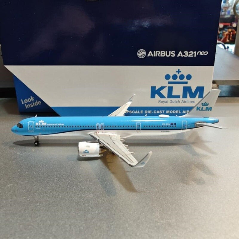 1:400 GeminiJets KLM Royal Dutch Airlines A321neo PH-AXA Diecast Aircraft Model