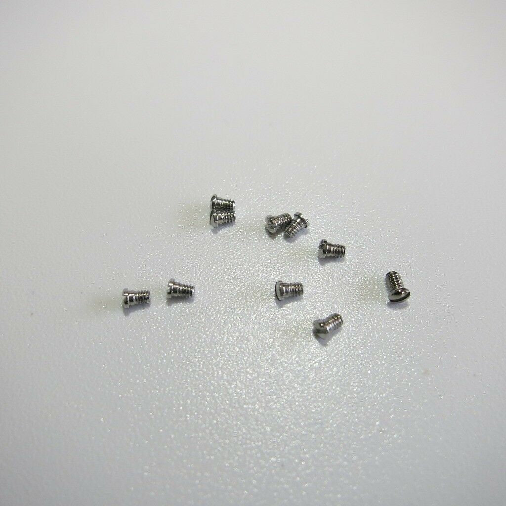 120pcs Assortment Stainless Steel Watch Back Case Cover Repair Screws Mixed Size