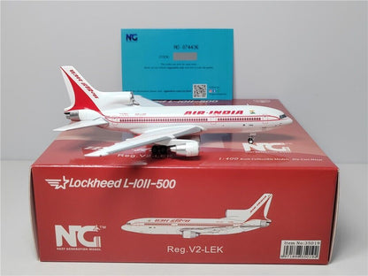 1:400 NG Model AIR INDIA Lockheed L-1011-500 Passenger Aircraft Diecast Model