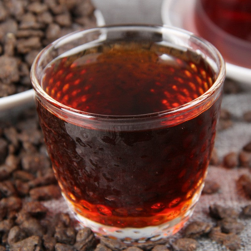 500g Pu'er Tea Loose Tea Yunnan Broken Silver Old Tea Head Nuoxiang Tea Ripe Tea