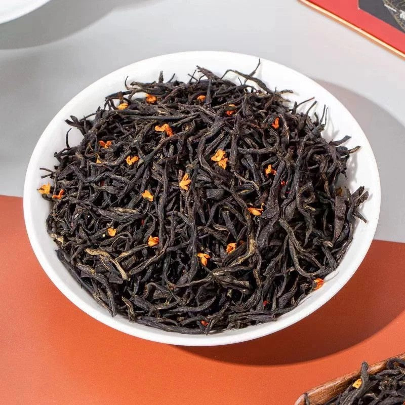 Natural Sweet-scented Osmanthus Black Tea China Dried Osmanthus Flower Tea 400g