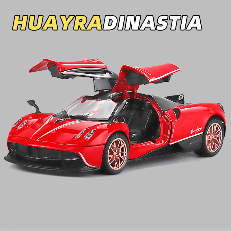 1:32 Pagani Huayra Dinastia Diecast Model Car Collection Toy Vehicle Sound Light