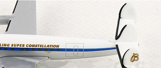 1:500 Herpa Breitling Super Constellation Lockheed L-1049 Airplane Diecast Model