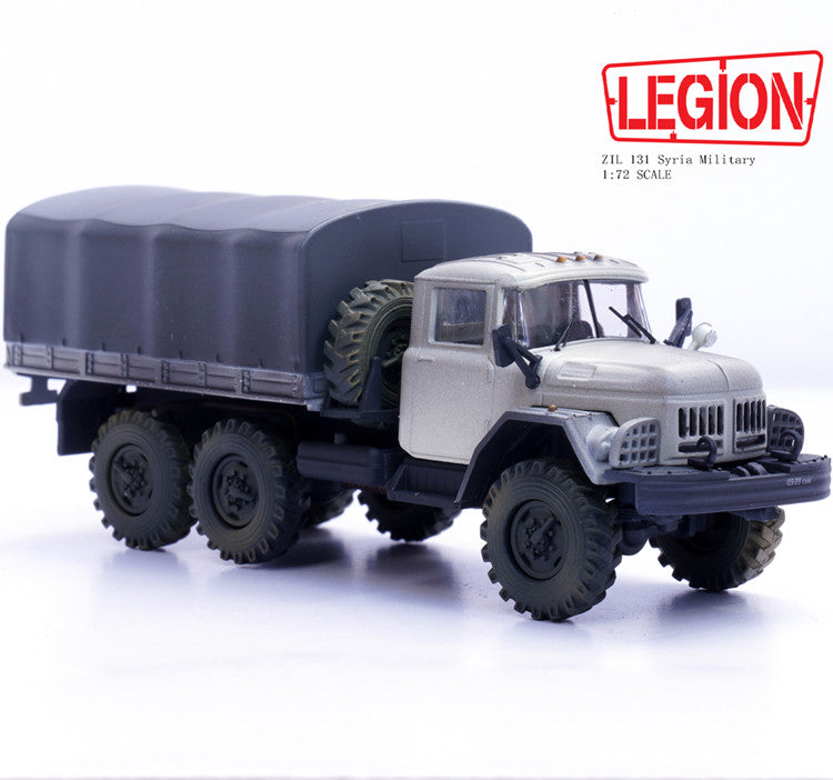 PANZERKAMPF 1/72 Russian ZIL-131 Military Truck Model Syrian Army Blue