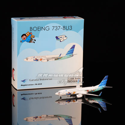 1:400 Phoenix Garuda Indonesia BOEING 737-800 Airplane Diecast Aircraft Model
