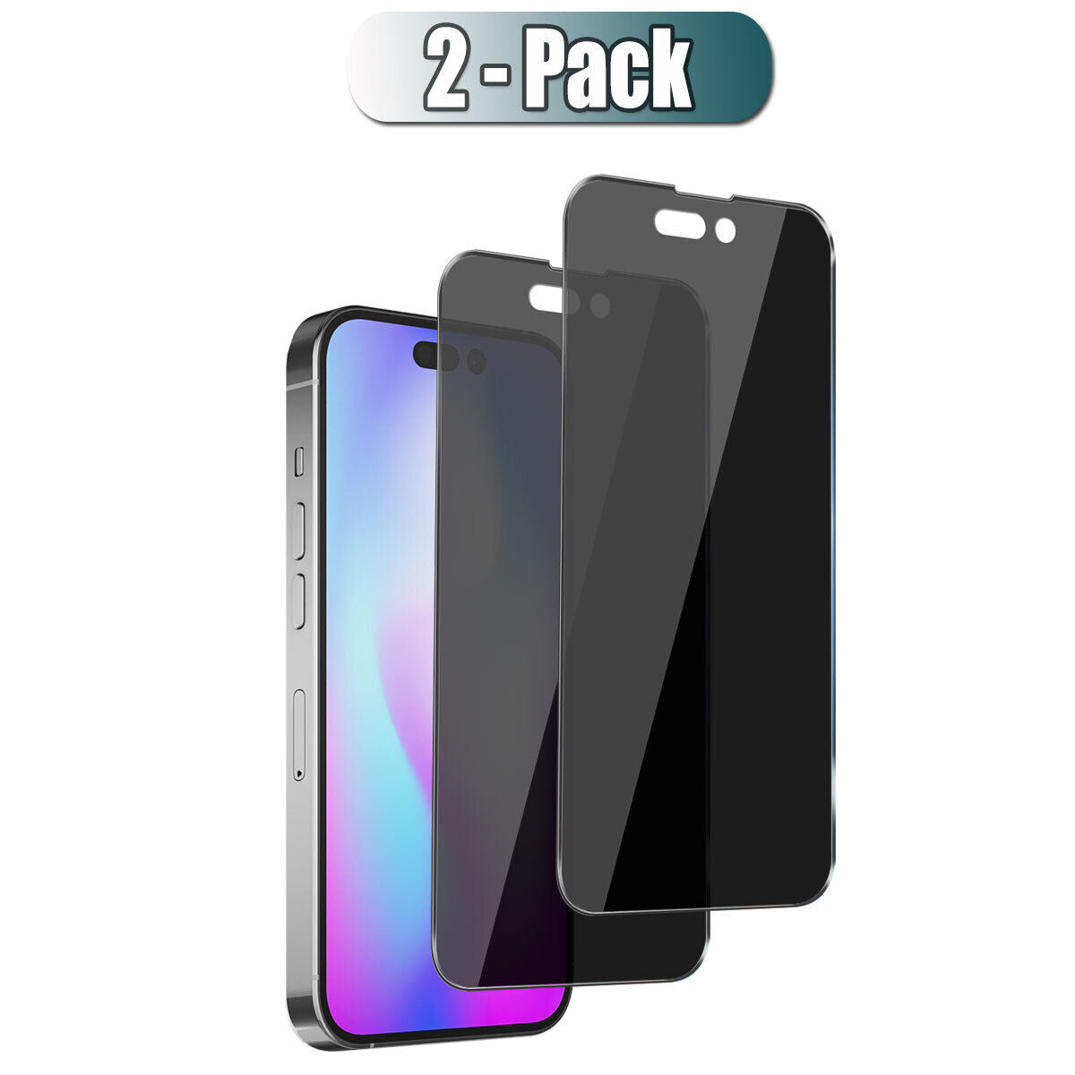 For iPhone 14 Pro/Pro Max/Plus Privacy Tempered Glass Anti-Spy Screen Protector