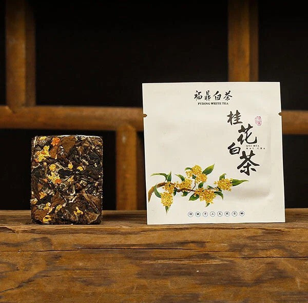 1000g Premium FuJian ShouMei White Tea Osmanthus white tea Loose Leaf tea