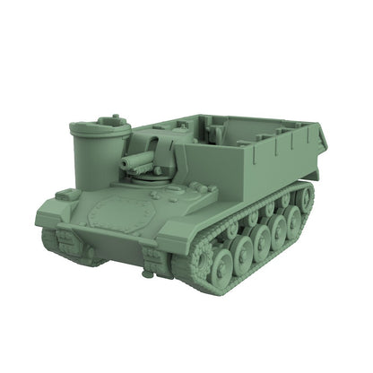 SSMODEL SS1250515 1/1250 Military Model Kit US M37 Self-propelled Artillery