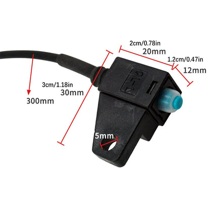 1 Pair Left & Right Brake Switch Cable For Electric Scooter Moped Motorcycle ATV