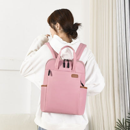 Waterproof Backpack Oxford Student School 14 Inch Laptop Bag Travel Rucksack 1PC