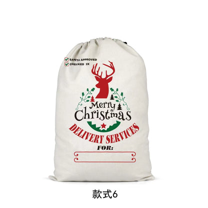 Christmas Santa Claus Bag Gift Gift Bag 19.5inx27.5in Large Scall Christmas Bag
