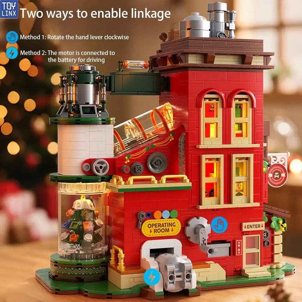 Christmas Building Block Factory Set – 2782 PCS DIY Kit