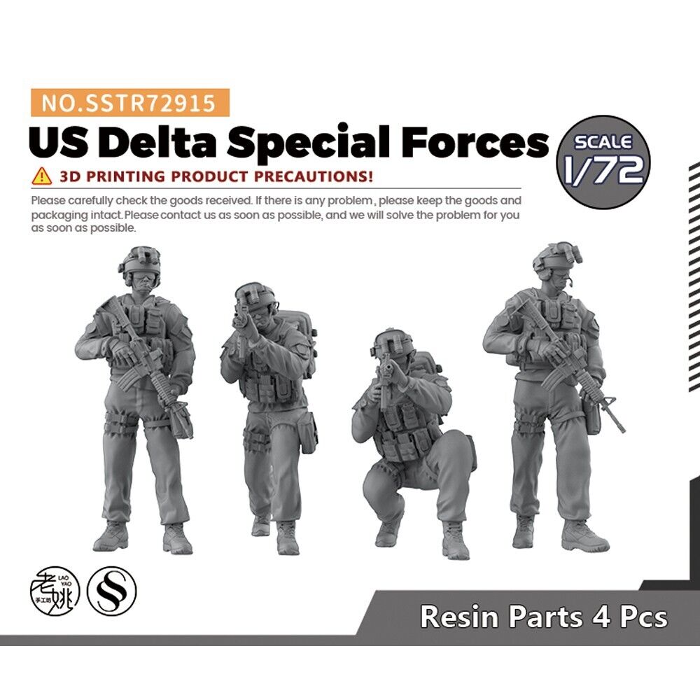 SSMODEL SSTR72915 1/72 Model Upgrade Parts US Delta Special Forces