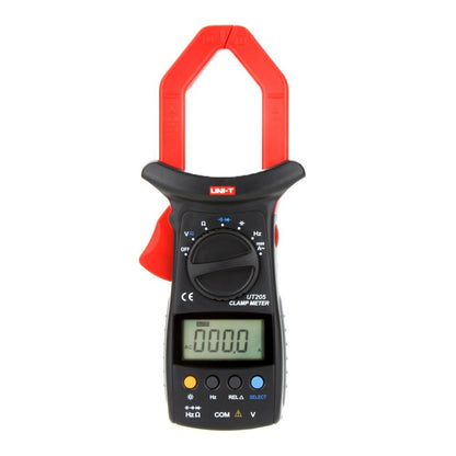 Uni-Trend UT205 Clamp Meter- Back lit LCD w\ AC Current Measurement, 11"x4"x2 ¼"