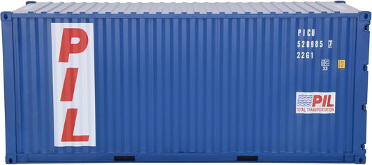 1:20 PIL 20GP Shipping Container Model Abs Resin & Wood Toy Home Decoration Gift