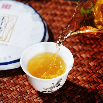 200g Yunnan Xigui Old Tree Raw Puerh Tea Cake Organic Pu-erh Green Tea