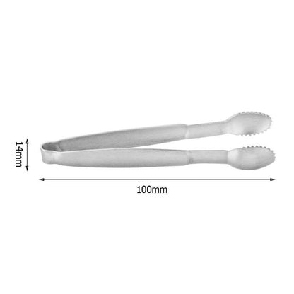 Stainless Steel Tweezer Clamp Tong Clips Coffee Little Tea Clips Kitchen Supply