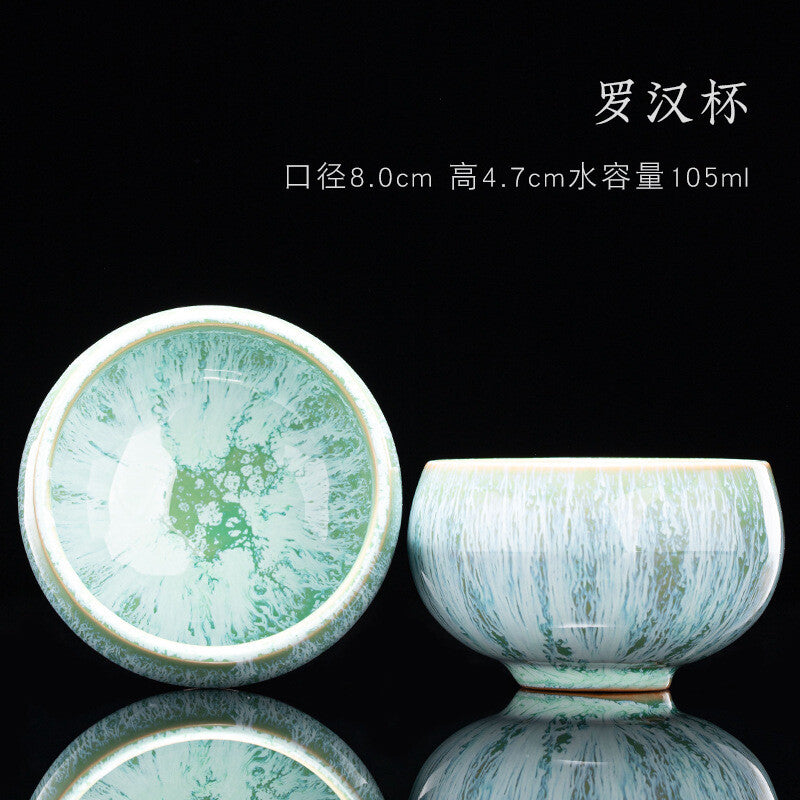 Tea Cup Ceramic Kungfu Teacup Chinese Jianzhan Traditional Ceramic Art Best Gift