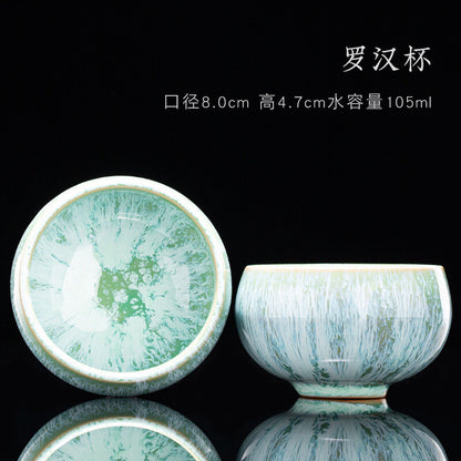 Tea Cup Ceramic Kungfu Teacup Chinese Jianzhan Traditional Ceramic Art Best Gift